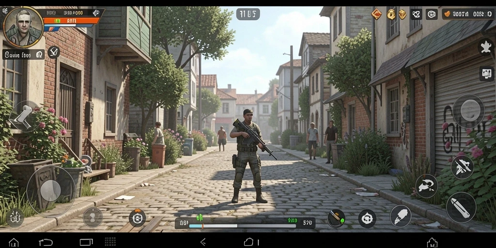 Fitur multiplayer yang memungkinkan bermain dengan teman.