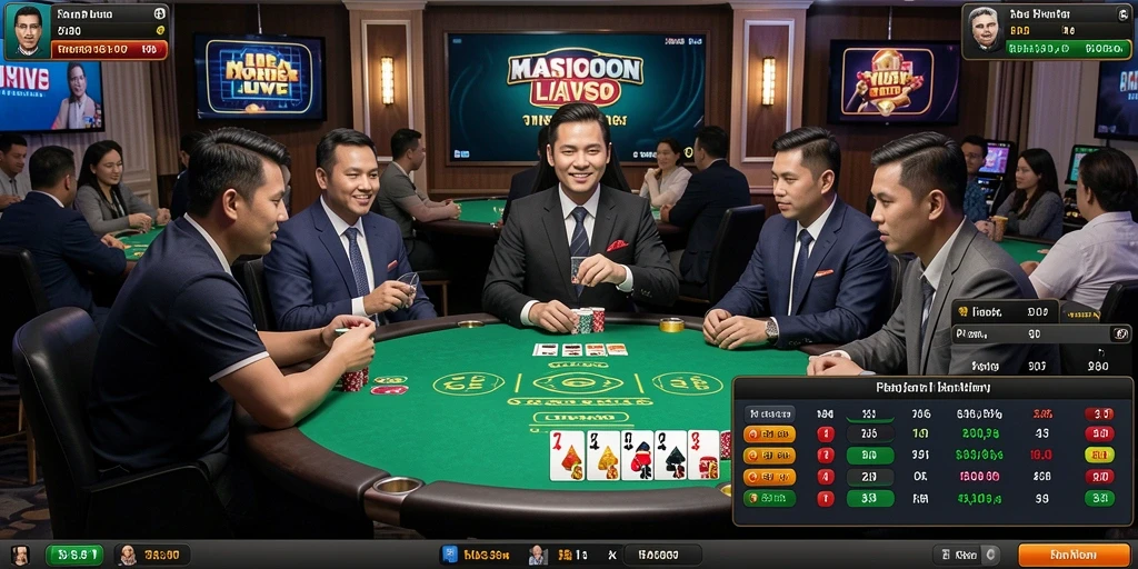 Keseruan bermain bingo dengan teman-teman.