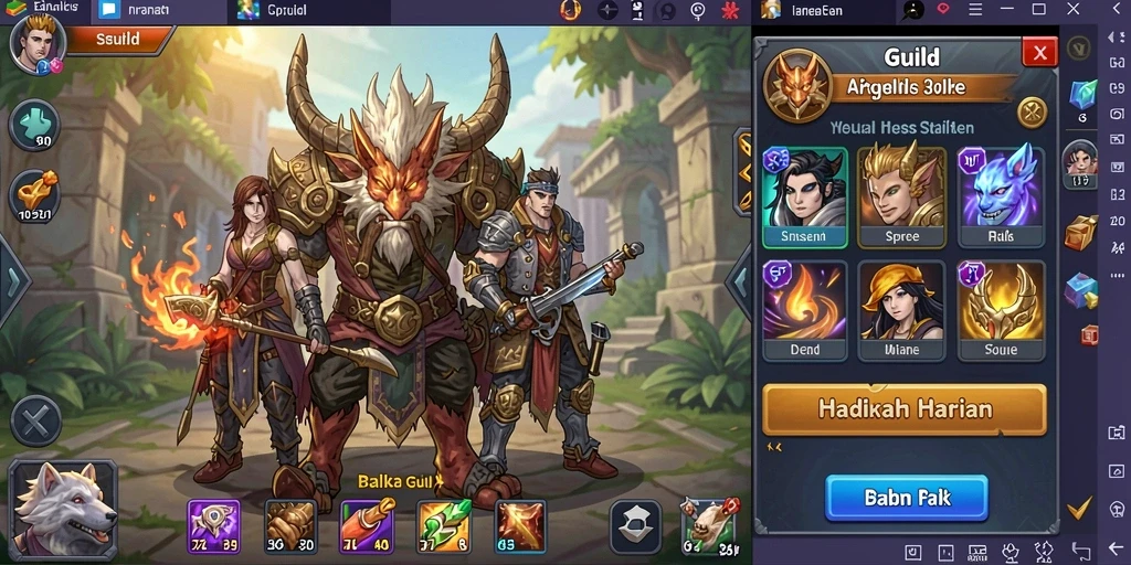 Screenshot menunjukkan fitur bonus yang menguntungkan dalam DEWASLOT99.