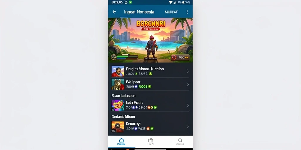 Peringkat mingguan yang memacu rasa kompetisi.