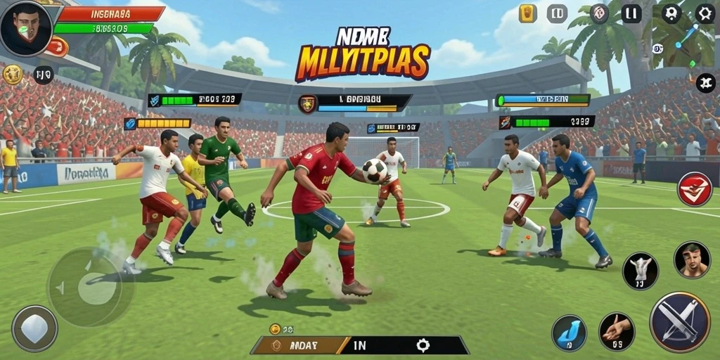 Screenshot memperlihatkan level baru yang menantang.