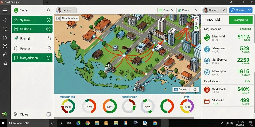 Screenshot memperlihatkan antarmuka pengguna yang ramah dan desain yang menawan.