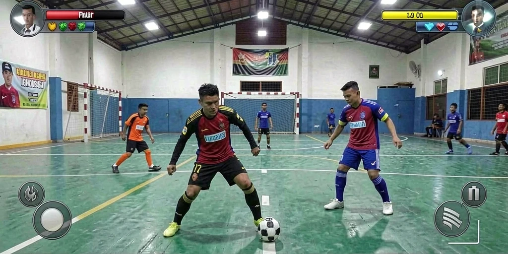 Level yang menantang dengan desain lingkungan yang menarik.